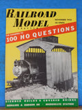 Railroad Model Craftsman Magazine 1956 November RMC 100 HO Questions Covered bri