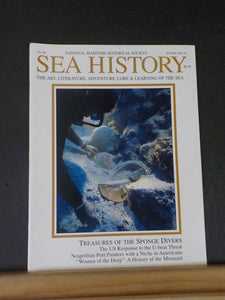 Sea History No 68 Winter 1993-94 Treasures of the Sponge Divers