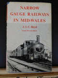 Narrow Gauge Railways in Mid-Wales by J.I.C. Boyd Second revised edition