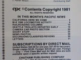 Pacific News #228 1980 October Published early June California M-K Locomotive