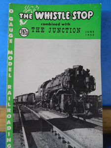 The Whistle Stop 1952 June O Gauge Model Railroading Ice Dispenser Lionel Teledy