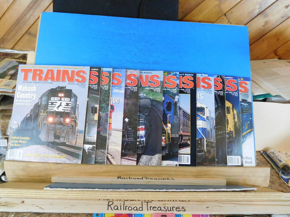 Trains Magazine Complete Year 1996  12 issues