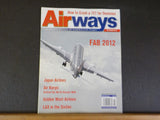 Airways Magazine 2012 October #200 FAB 2012 Japan Airlines Air Koryo
