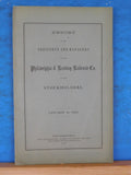 Philadelphia and Reading Railroad Co annual report 1868 November 30 President Ma