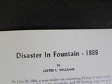 Disaster in Fountain 1888 By Lester Williams Rocky Mountain Railroad Club 1965