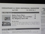 C&O History 2002 April Chesapeake and Ohio Historical Magazine Stapleton Depot