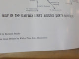 Steam Around North Norfolk by C.G. Beckett  Soft Cover Has been folded