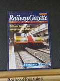 Railway Gazette 1999 December Britain builds an investment strategy