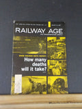 Railway Age 1967 January 23 Where RR meets highway.  How manyd eaths will it tak