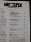Modeltec 1996 June Magazine NAMES exhibition 3/4 inch scale brake car Scale sawm