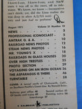 Trains Magazine 1971 August RRs in glass houses Over high trestles