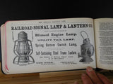 Official Railway List 1890 Alphabetical List of all railways in operation US CAN