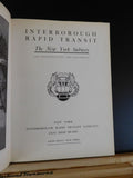 New York Subway Interborough Rapid Transit Its Equipment & construction DJ