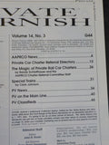 Private Varnish Issue 44 1992 Private Car Charter Referral Directory