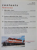 Diesel Era Magazine 2005 November December Wisconsin & Southern TP&W Southern GP