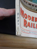 Modern Railroads 1955 May Vol. 10 #5 How to sell a New Train Radio approaches ma