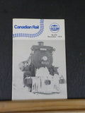 Canadian Rail #275 December 1974 The Big Hill and the Mountain Section!