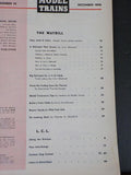 Model Trains 1956 December Sidewalk Hedge Highway grade crossing Detail Track pl
