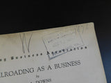 Railroading as a Business Railway Business Association 1929 Nov 21