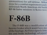 F-86 Sabre in Action aircraft No 126 by Larry Davis  Soft Cover