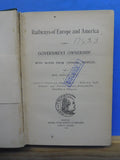 Railways of Europe and America By Marion Todd Hard Cover 1893