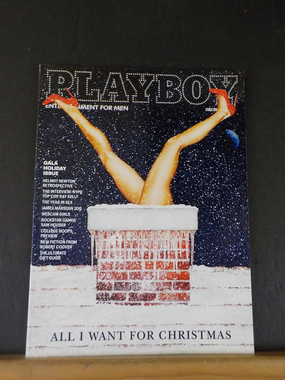 Playboy Magazine 2013 December Entertainment for Men Turned On