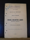 Chicago Burlington & Quincy Railroad Company Annual Report 1910 June 30 MAP