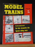 Model Trains 1956 February Circus flavor with 1 car Combination track sections