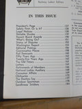 Train Dispatcher 1974 June Track Car Operator in Sierra Nevada Staining on Cover