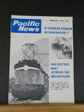 Pacific News #148 1974 February Pacific Rail News SP Co,,ute power Milw electric