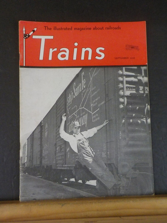 Trains Magazine 1948 September Boston's omnium-gatherum Short line in the Delawa