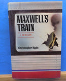 Maxwell's Train A Thriller By Christopher Hyde Novel Dust Jacket 1984 273 pages