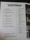 Garden Railways Magazine 2001 February PLANS Car Barn Engine House deck-girder