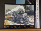 New York Central Historical Society Calendar Lot of 3 1991 1992 1994