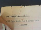 Lehigh Valley Railroad Office of the Freight claim agent 1962