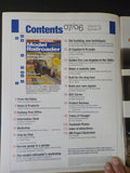 Model Railroader Magazine 2006 July Build prototype signals Realistic Lake Tools