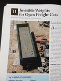 Freight Car Projects and Ideas Modeling tips & Techniques useful in any scale