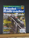 Model Railroader Magazine 2022 December Bridge to realism Logging Layout Upgrade