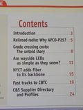 Railway Age 2003  C&S Buyer’s Guide Railroad radio Grade crossing costs LEDs