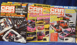 Car Craft Magazine 1988 October thru Jan 1990 Lot of 13 various issues