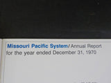 Missouri Pacific Railroad Annual Report 1970 MP  MoPac Intermodal