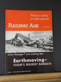 Railway Age 1957 July 15 Line changes Earthmoving todays biggest bargain