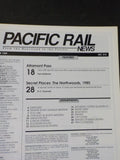 Pacific Rail News #313 1989 December Altamont Pass THe Northwoods 1980 Alco F-un