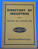 Illinois Terminal Railroad Company Directory of Industries Historical and Statis