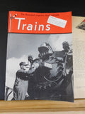 Trains Magazine Sample issue with a letter from AC Kalmbach