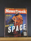 Newsweek 1998 October 26 Back Into Space John Glenn