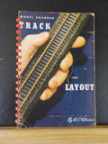 Model Railroad Track and Layout by Kalmbach 1950 Spiral Bound