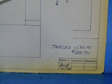 Blueprint D&RGW Circulating Heater Insulation
