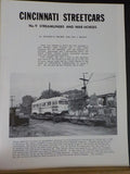 Cincinnati Streetcars No 9 Streamliners & War Horses Wagner & Wright