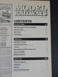 Model Railways Magazine 1988 March #3 V5 Wigleton Hush Hush Dynamometer cars